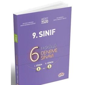 9. Sınıf 6 Deneme Sınavı Fasiküllü Editör Yayınları