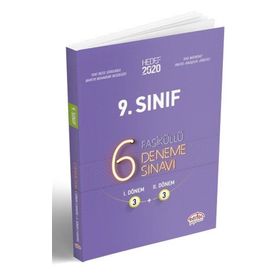 9. Sınıf 6 Deneme Sınavı Fasiküllü Editör Yayınları
