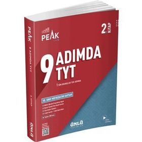 9. Sınıf 9 Adımda TYT Peak 2. Kitap Soru Bankası - Ünlü Yayınları