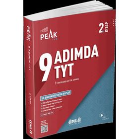 9. Sınıf 9 Adımda TYT Peak 2. Kitap Soru Bankası - Ünlü Yayınları