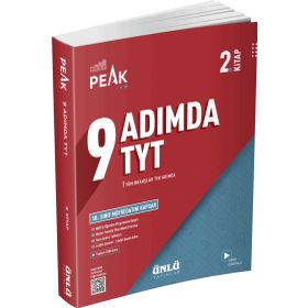 9. Sınıf 9 Adımda TYT Peak 2. Kitap Soru Bankası - Ünlü Yayınları