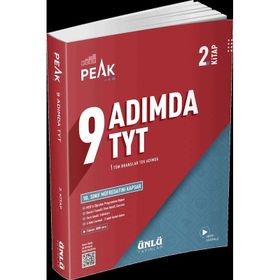 9. Sınıf 9 Adımda TYT Peak 2. Kitap Soru Bankası - Ünlü Yayınları