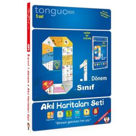 9. Sınıf Akıl Haritaları Seti 9.1 Tonguç Akademi Yayınları