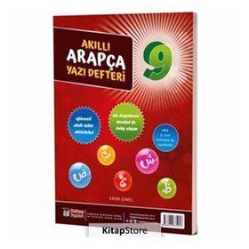 9. Sınıf Akıllı Arapça Yazı Defteri Kadir Güneş Mektep Yayınları