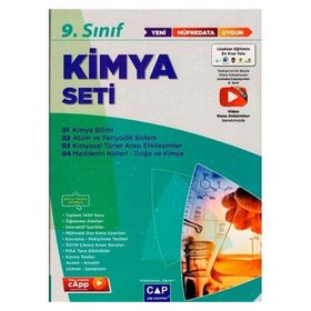 9.Sınıf Anadolu Kimya Seti 2019-20 - Çap Yayınları