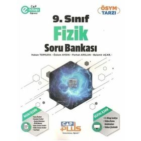 9. Sınıf Anadolu Lisesi Fizik Plus Soru Bankası - Çap Yayınları