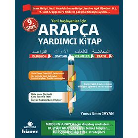 9. SINIF ARAPÇA YARDIMCI KITAP - YUNUS EMRE SAYAN