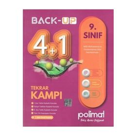 9. Sınıf Back Up 4+1 Kamp Kitabı Polimat Yayınları