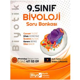 9. Sınıf Biyoloji Biyotik Soru Bankası - Biyotik Yayınları