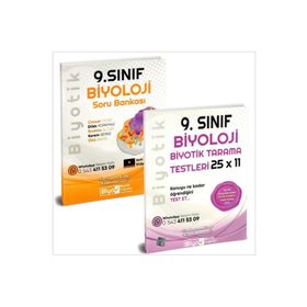 9. Sınıf Biyoloji Biyotik Soru Bankası - Biyotik Yayınları