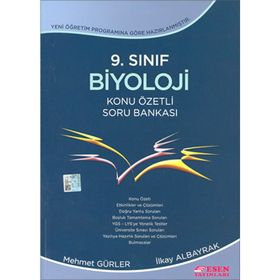 9. Sınıf Biyoloji Konu Özetli Soru Bankası Esen Yayınları