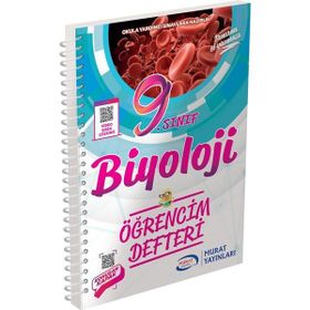 9.sınıf Biyoloji Öğrencim Defteri Murat Yayınları
