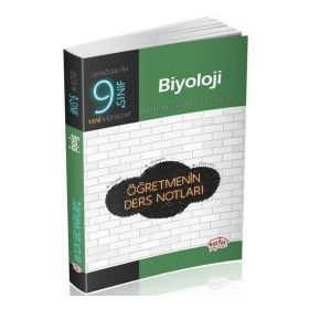 9. Sınıf Biyoloji Öğretmenin Ders Notları Editör Yayınları