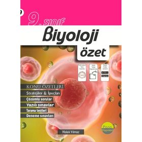 9. Sınıf Biyoloji Özet-Pano Yayınları