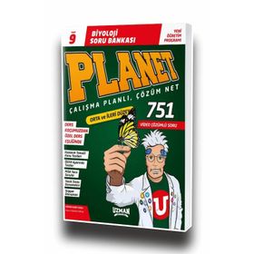 9. Sınıf Biyoloji Planet Orta ve İleri Düzey Soru Bankası-Uzman Yayınları