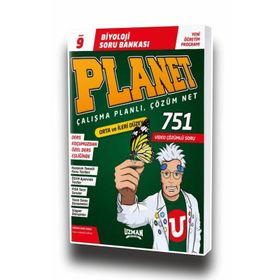 9. Sınıf Biyoloji Planet Orta ve İleri Düzey Soru Bankası-Uzman Yayınları