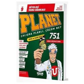 9. Sınıf Biyoloji Planet Orta ve İleri Düzey Soru Bankası-Uzman Yayınları