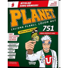 9. Sınıf Biyoloji Planet Orta ve İleri Düzey Soru Bankası-Uzman Yayınları