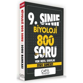 9. Sınıf Biyoloji Soru Bankası-Çapa Yayınları