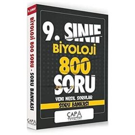 9. Sınıf Biyoloji Soru Bankası-Çapa Yayınları