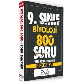 9. Sınıf Biyoloji Soru Bankası-Çapa Yayınları