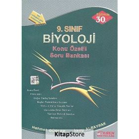 9. Sınıf Biyoloji Üçrenk Soru Bankası ve Konu Özetli Soru Bankası Fırsat Seti-Esen Yayınları