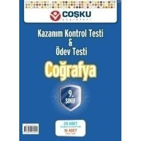 9. SINIF COĞRAFYA 20 ADET KKT & 16 ADET ÖT - KOMISYON