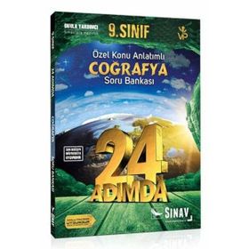 9. Sınıf Coğrafya 24 Adımda Özel Konu Anlatımlı Soru Bankası / Kollektif / Sınav Dergisi Yayınları