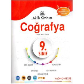 9. Sınıf Coğrafya Akıllı Kitabım-Kronometre Yayınları