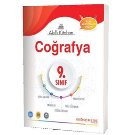 9. Sınıf Coğrafya Akıllı Kitabım-Kronometre Yayınları