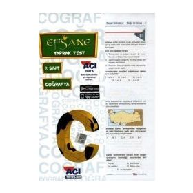9. Sınıf Coğrafya Çek Kopart Yaprak Test - kollektif