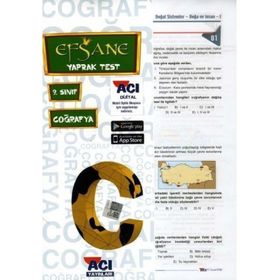 9. Sınıf Coğrafya Çek Kopart Yaprak Test - kollektif