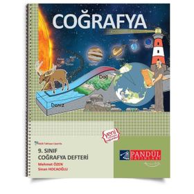 9. Sınıf Coğrafya Defteri Pandül Yayınları