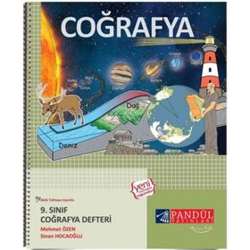 9. Sınıf Coğrafya Defteri Pandül Yayınları