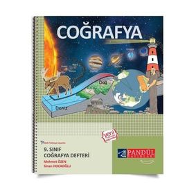 9. Sınıf Coğrafya Defteri Pandül Yayınları