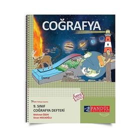 9. Sınıf Coğrafya Defteri Pandül Yayınları