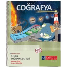 9. Sınıf Coğrafya Defteri Pandül Yayınları