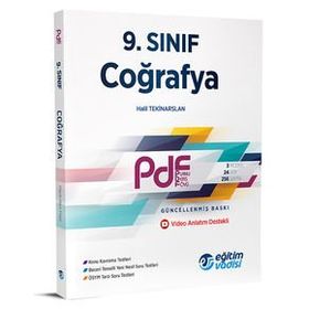 9. Sınıf Coğrafya Güncel Pdf Planlı Ders Föyü Eğitim Vadisi Yayınları