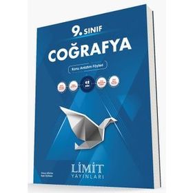 9. Sınıf Coğrafya Konu Anlatım Föyleri Limit Yayınları