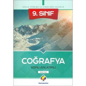 9 Sınıf Coğrafya Konu Anlatımlı Final Yayınları