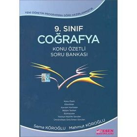 9. Sınıf Coğrafya Konu Özetli Soru Bankası Esen Yayınları