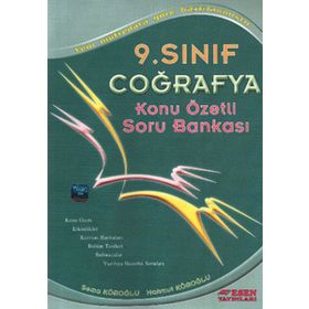 9. Sınıf Coğrafya Konu Özetli Soru Bankası Esen Yayınları