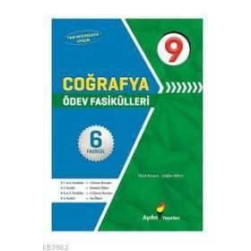 9.sınıf Coğrafya Ödev Fasikülleri Aydın Yayınları