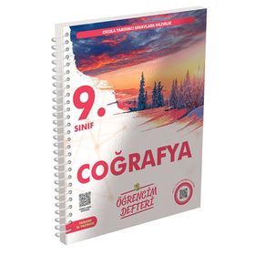 9. Sınıf Coğrafya Öğrencim Defteri Murat Yayınları