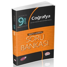 9. Sınıf Coğrafya Özel Lezzetli Soru Bankası - Editör