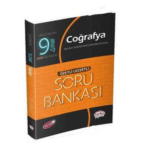 9. Sınıf Coğrafya Özel Lezzetli Soru Bankası - Editör