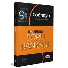 9. Sınıf Coğrafya Özel Lezzetli Soru Bankası - Editör