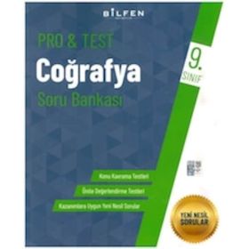9. Sınıf Coğrafya ProTest Soru Bankası-Bilfen Yayınları