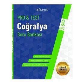 9. Sınıf Coğrafya ProTest Soru Bankası-Bilfen Yayınları