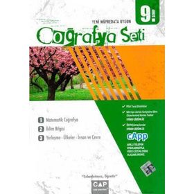 9. Sınıf Coğrafya Seti Çap Yayınları